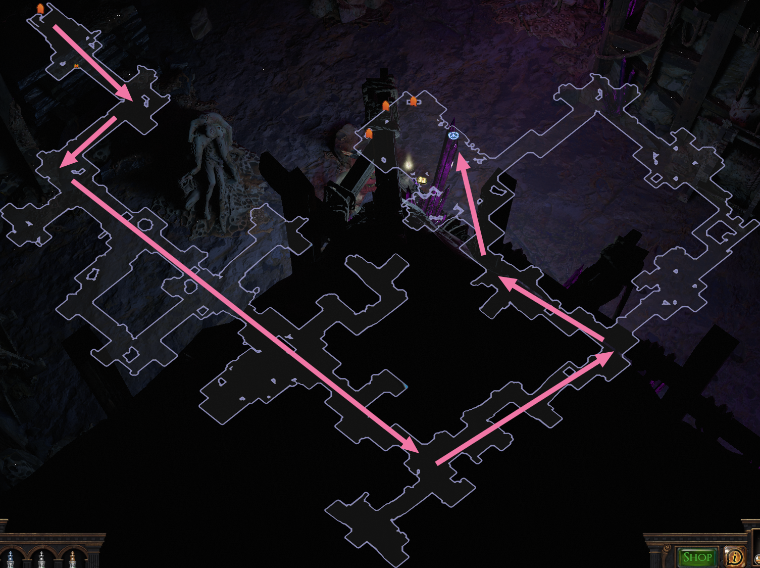 Crystal Veins Variant 4